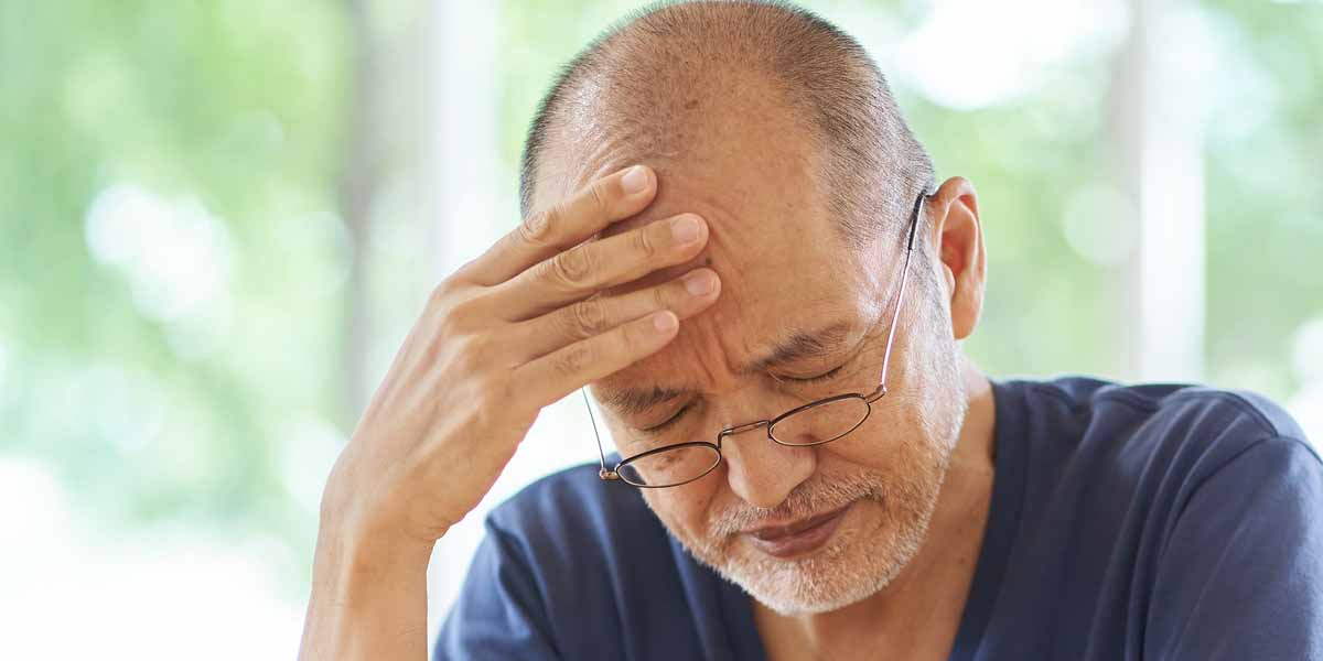 man showing signs of treatment-resistant depression