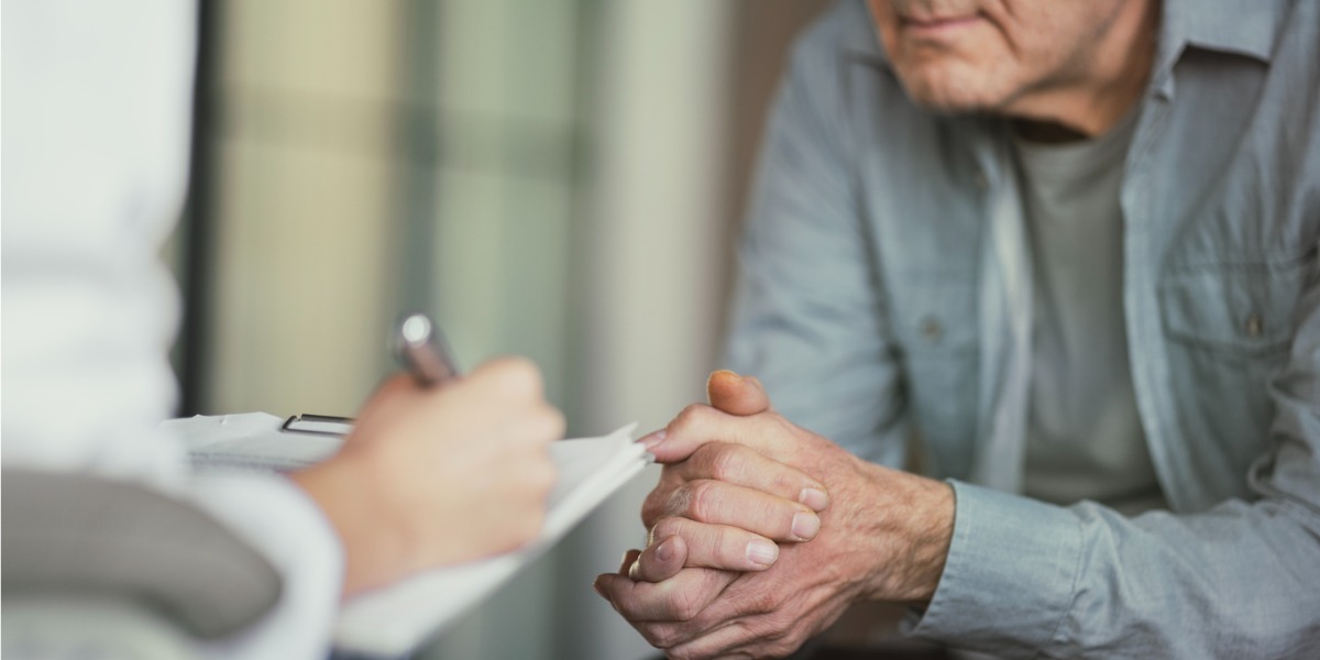 doctor interviewing patient