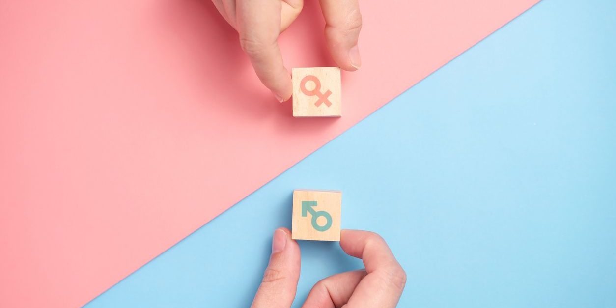 male and female symbols for gender