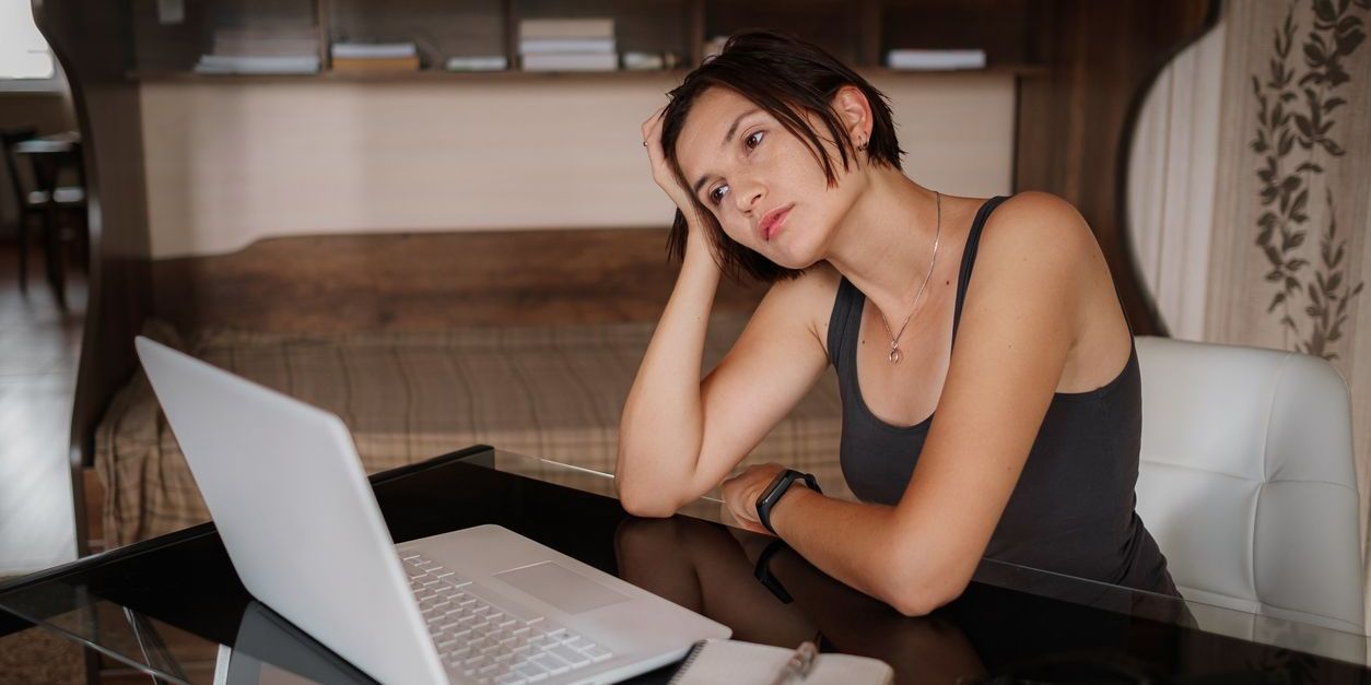 young woman contemplating neurodivergence